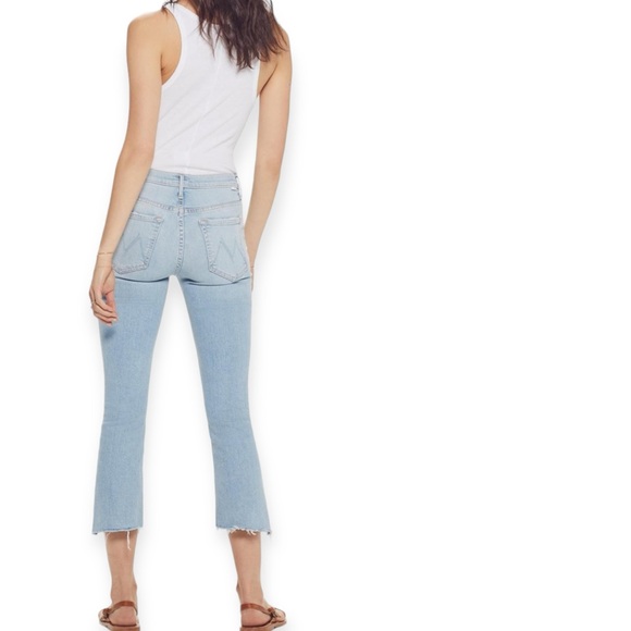 Mother • The Insider Crop Step Fray in Fresh Catch - Picture 11 of 15